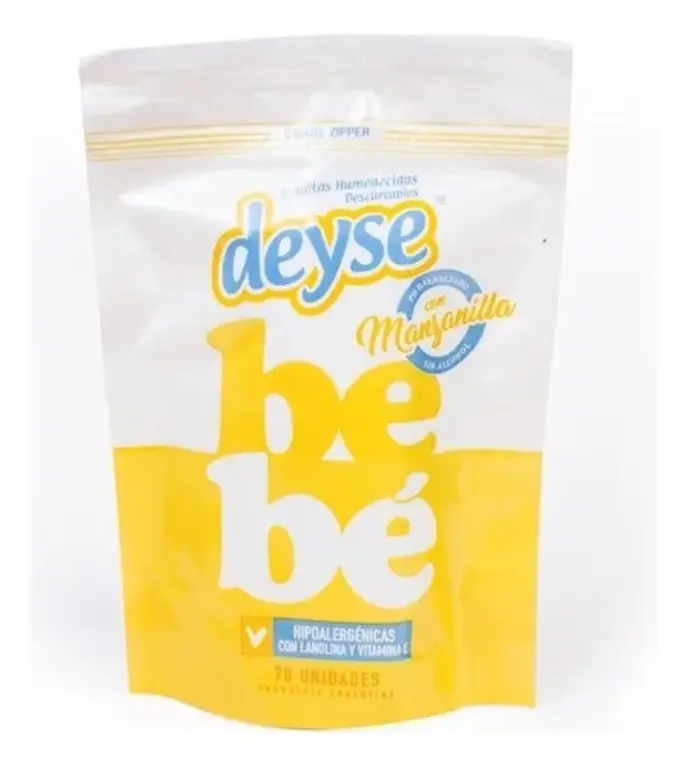 DEYSE TOALLAS HUMEDAS X70UN MANZANILLA