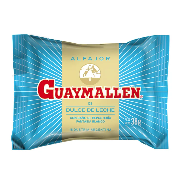 ALFAJOR GUAYMALLEN BLANCO 38G