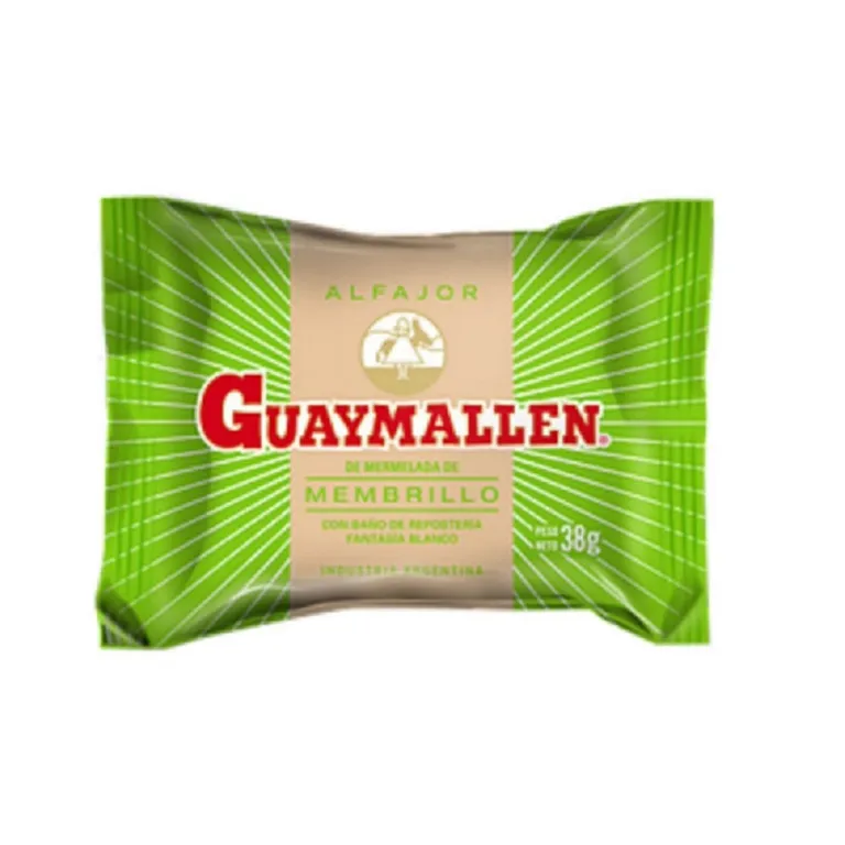GUAYMALLEN ALFAJOR FRUTA 38G