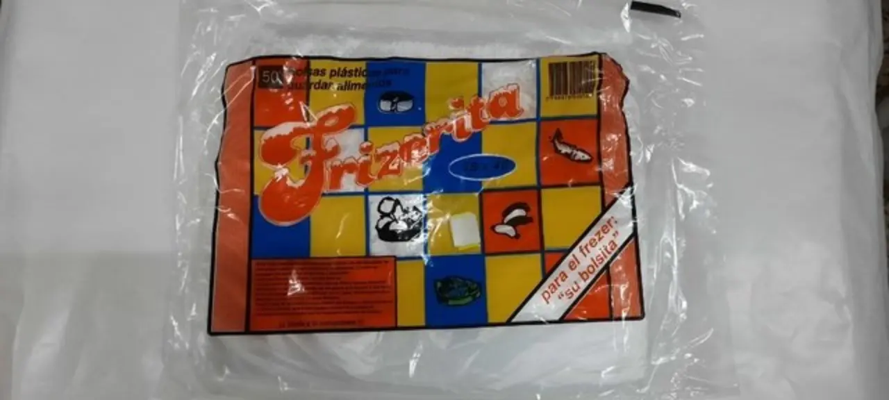 FRIZZERITA BOLSAS P/FREZER 25X40X50U.