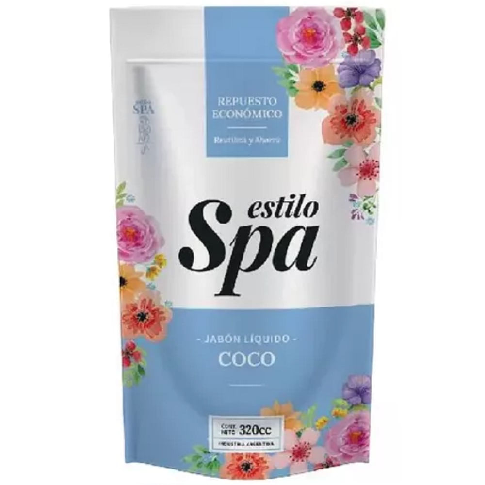 ESTILO SPA JABON LIQUIDO COCO 320ML