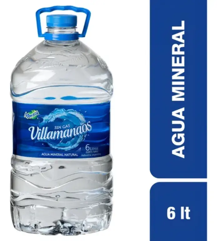 VILLAMANAOS AGUA MIN. X 6LT S/GAS
