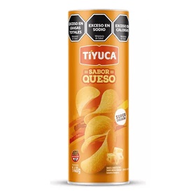 TIYUCA SNACK 140G.SABOR QUESO