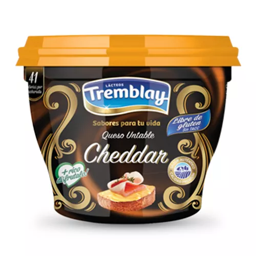 TREMBLAY QUESO UNT.190G CHEDDAR