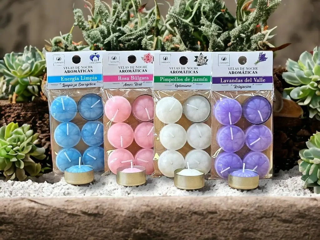 ILUMINARTE VELAS AROMAS X6U.