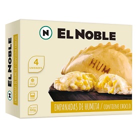EL NOBLE EMPANADAS X 4 HUMITA CHOCLO