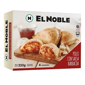EL NOBLE EMPANADAS X4 BARBACOA