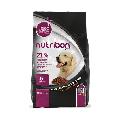 NUTRIBON PLUS PERROS 1.5K.MIX CARNE Y ARROZ