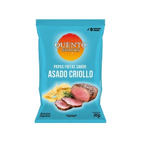 QUENTO PAPAS 90G.ASADO CRIOLLO