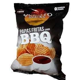 QUENTO PAPAS X90G BARBACOA
