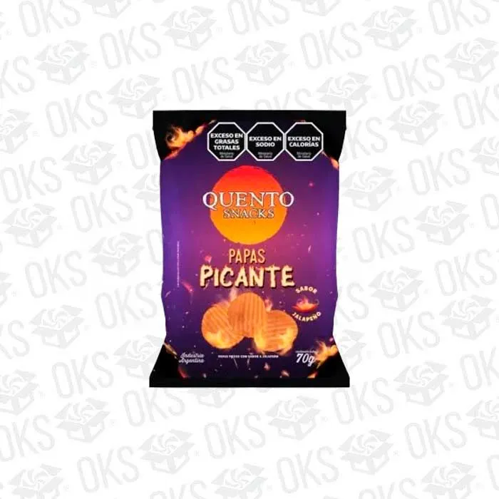 QUENTO X80G NACHOS PICANTE