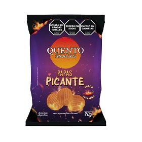 QUENTO PAPAS PICANTE 70GR