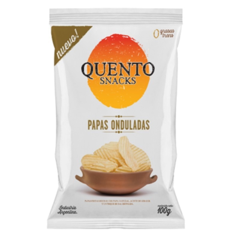 QUENTO PAPAS ONDULADAS X92G