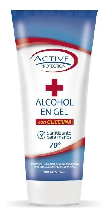 ACTIVE PROTECTION ALCOHOL EN GEL C/GLICERINA X100ML.