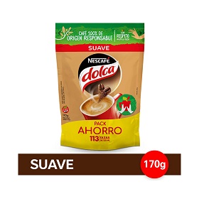 NESCAFE DOLCA SUAVE D.P. X170ML.